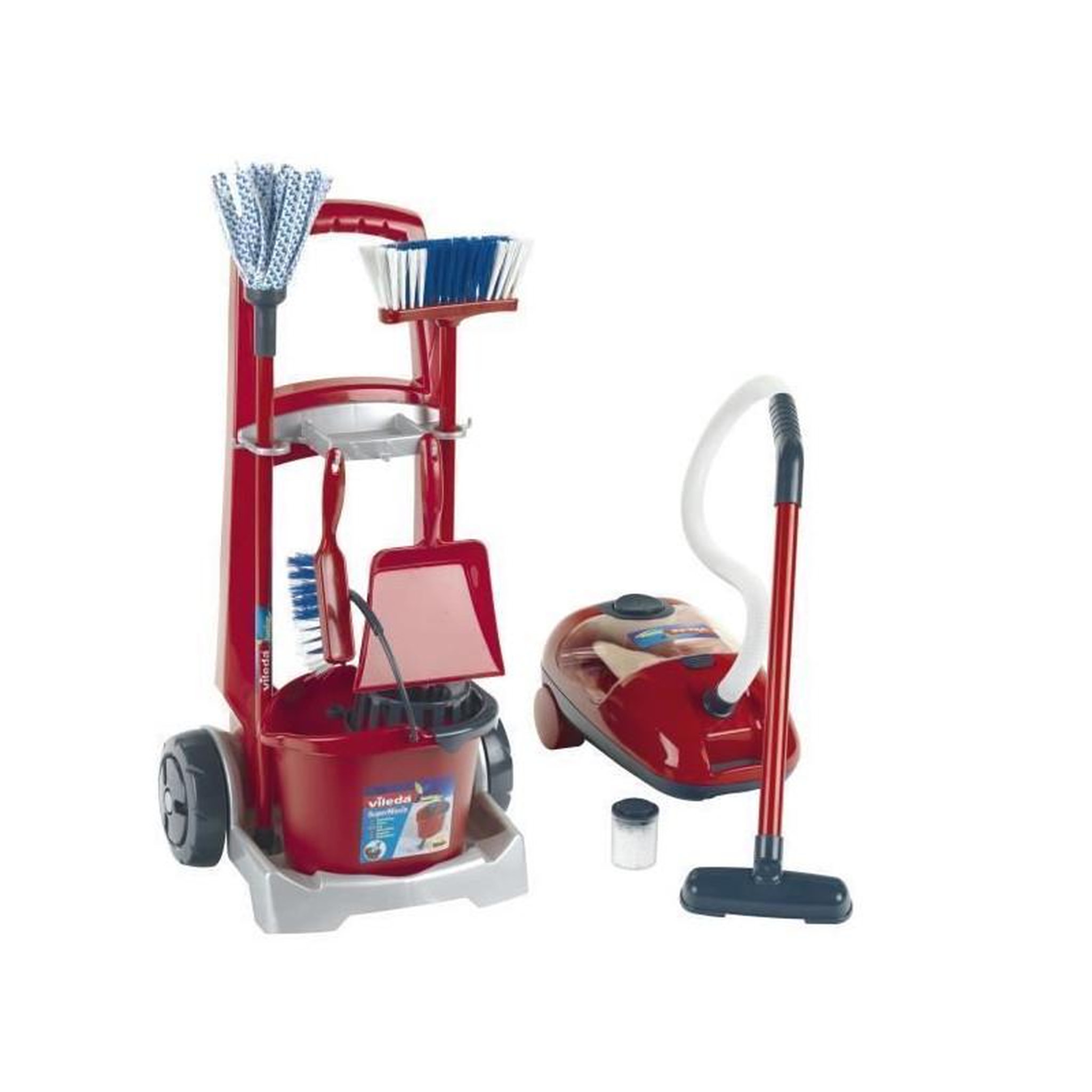 Voir la diapositive 1 : vileda VILEDA - Chariot de menage avec aspirateur
