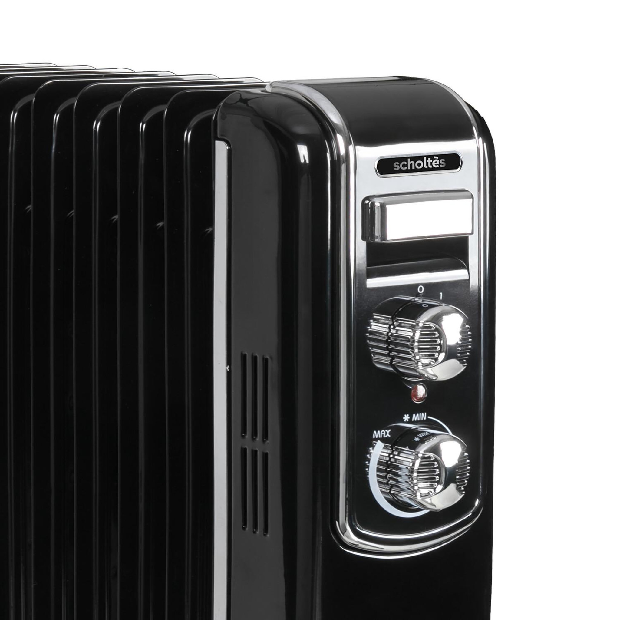 Voir la diapositive 3 : Scholtes Radiateur bain d'huile 2000w noir - schv709n