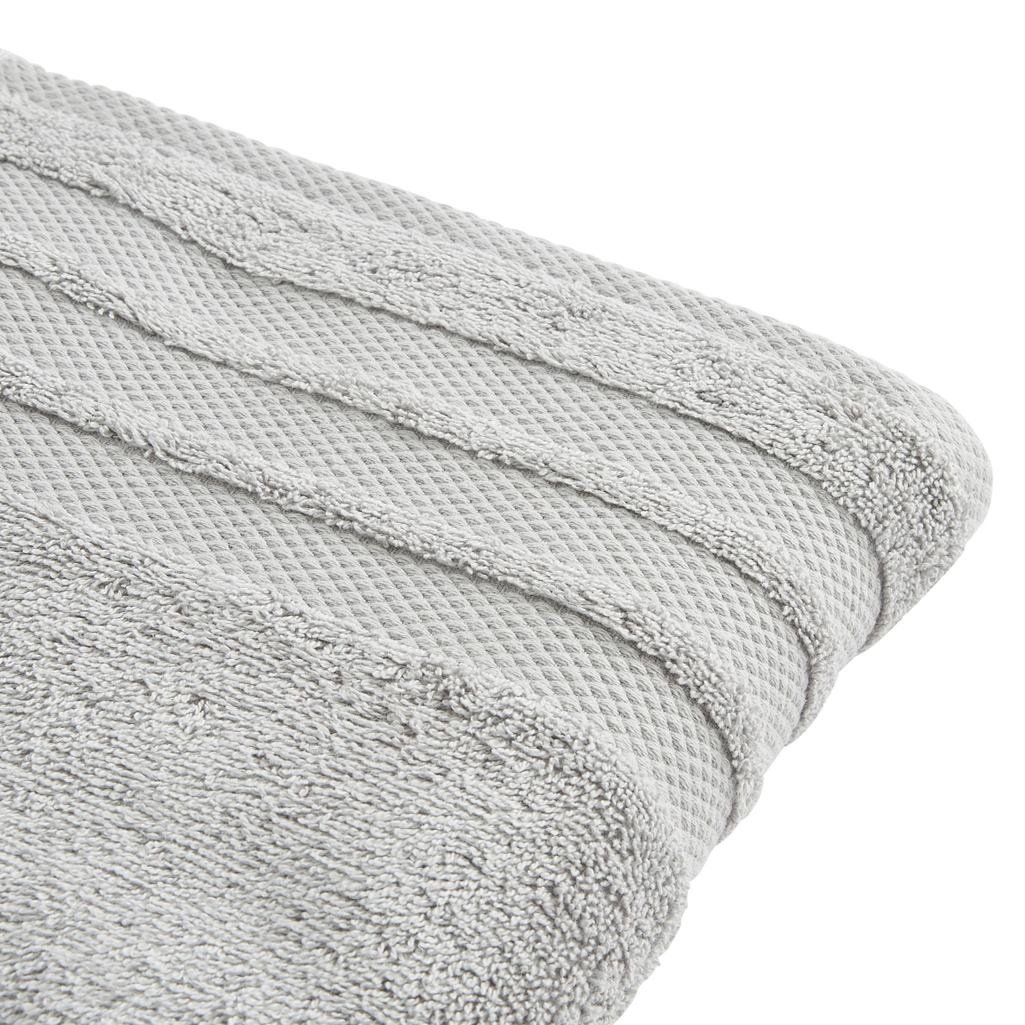 Voir la diapositive 2 : ACTUEL Serviette invité unie en coton 500 g/m²
