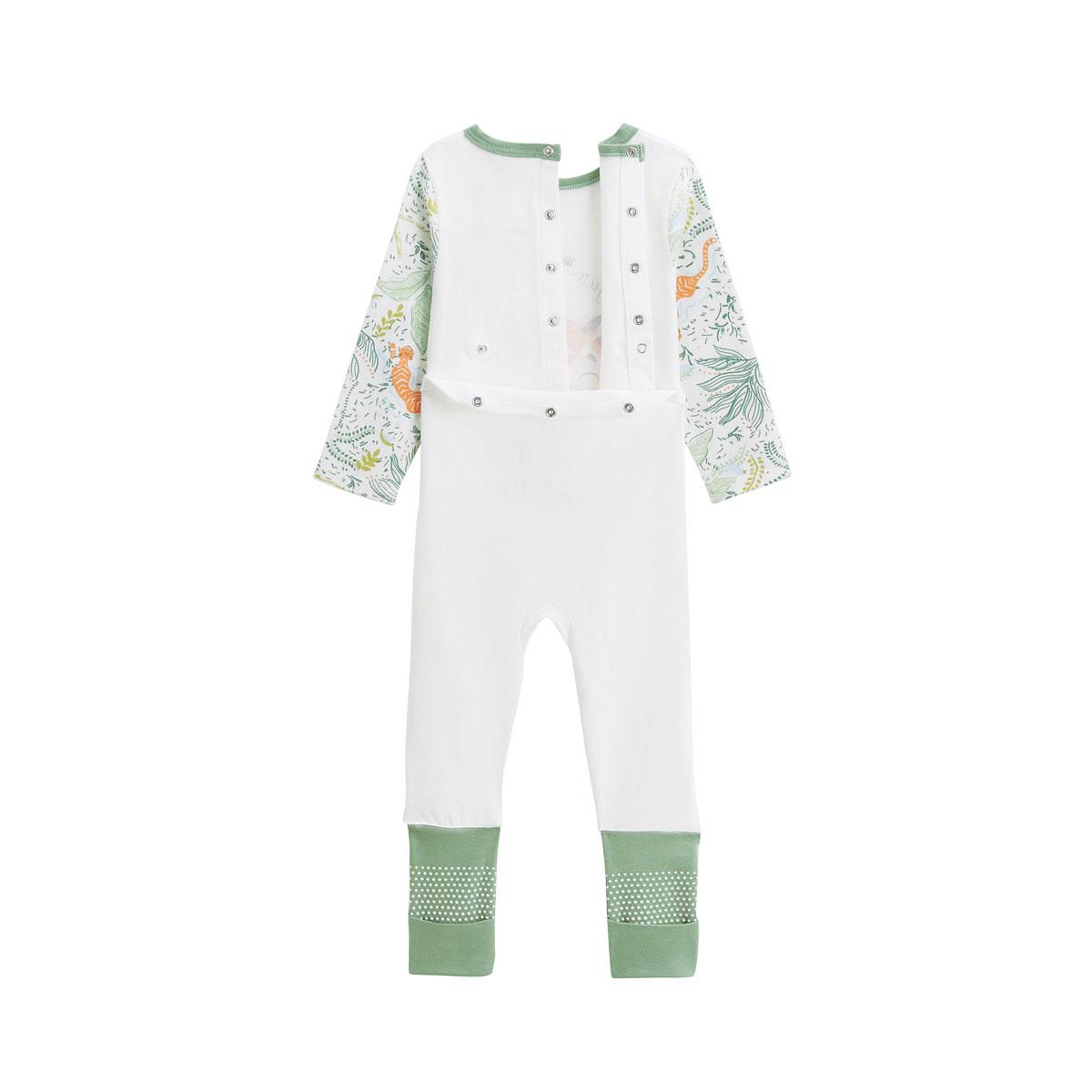 Voir la diapositive 2 : PETIT BEGUIN Pyjama bébé avec pieds retroussables kanha