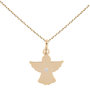 Voir la diapositive 1 : L'ATELIER D'AZUR Collier - Pendentif Ange Or Jaune et Diamant - Chaîne Dorée