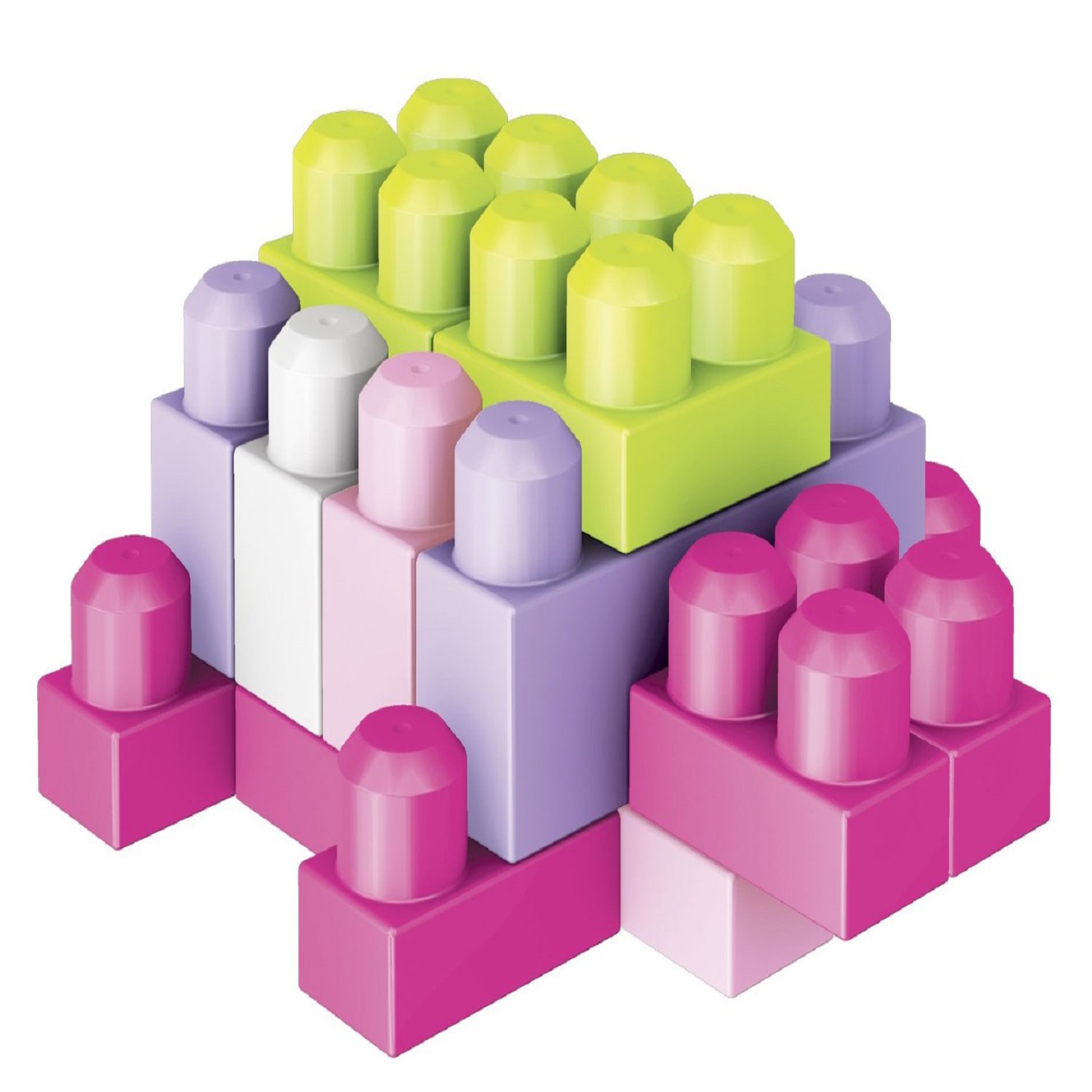 Voir la diapositive 3 : MEGA Sac de blocs de construction 60 pièces