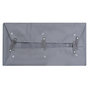 Voir la diapositive 2 : VIDAXL Bache de chariot de jardin Gris fonce 81x41x21 cm Tissu