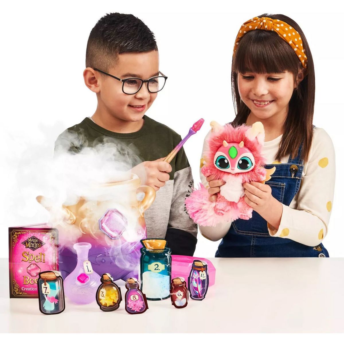 MOOSE TOYS Magic Mixies Chaudron magique rose