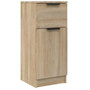 Voir la diapositive 2 : VIDAXL Buffet Chene sonoma 30x30x70 cm Bois d'ingenierie