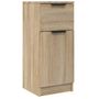 Voir la diapositive 2 : VIDAXL Buffet Chene sonoma 30x30x70 cm Bois d'ingenierie