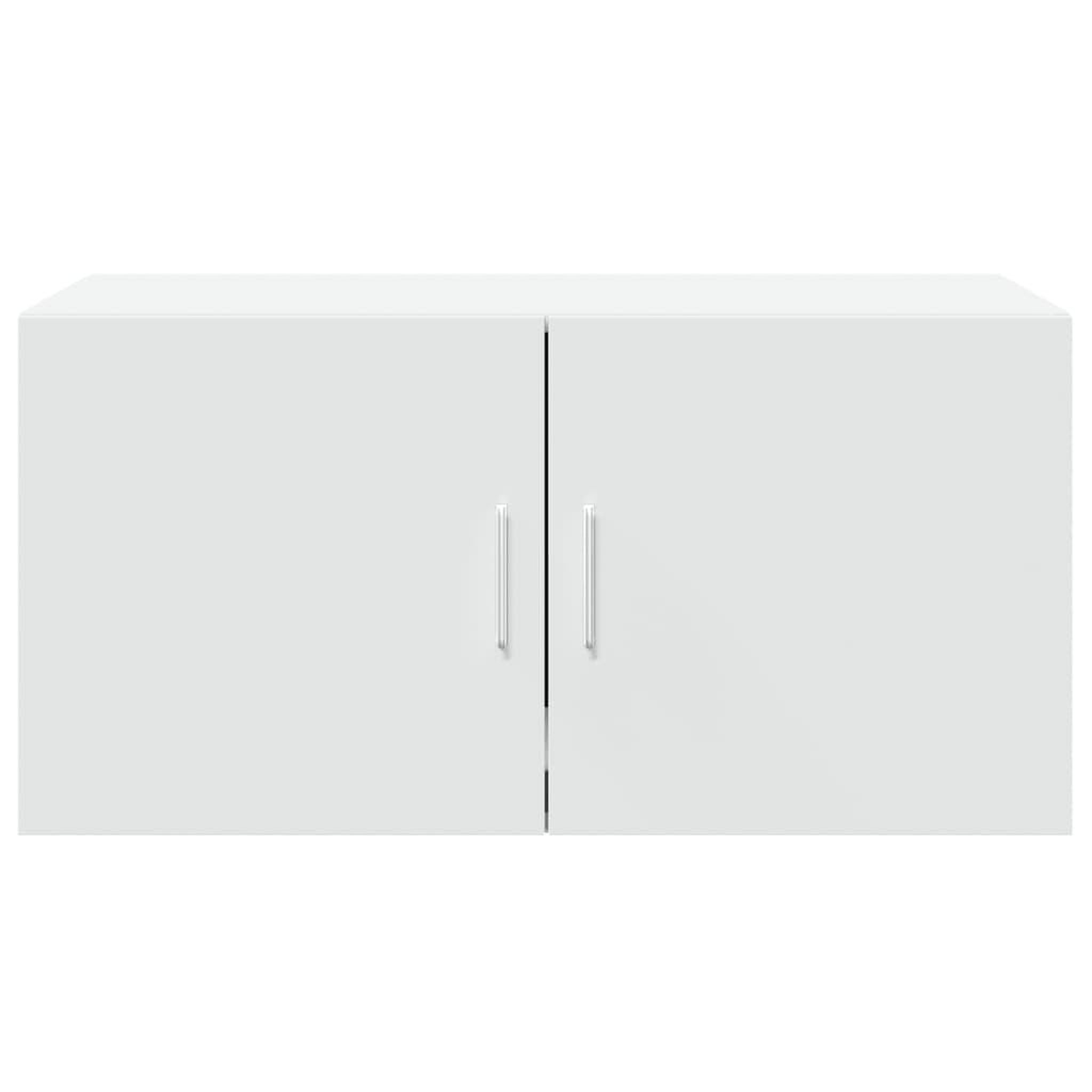 Voir la diapositive 4 : VIDAXL Armoire murale blanc 80x42,5x40 cm bois d'ingenierie