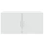 Voir la diapositive 4 : VIDAXL Armoire murale blanc 80x42,5x40 cm bois d'ingenierie
