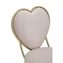 Voir la diapositive 5 : Paris Prix Chaise Design Coeur  Heart  80cm Rose & Or