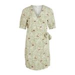 Vila Robe Blanc/ Femme Vila Vielvire. Coloris disponibles : Vert