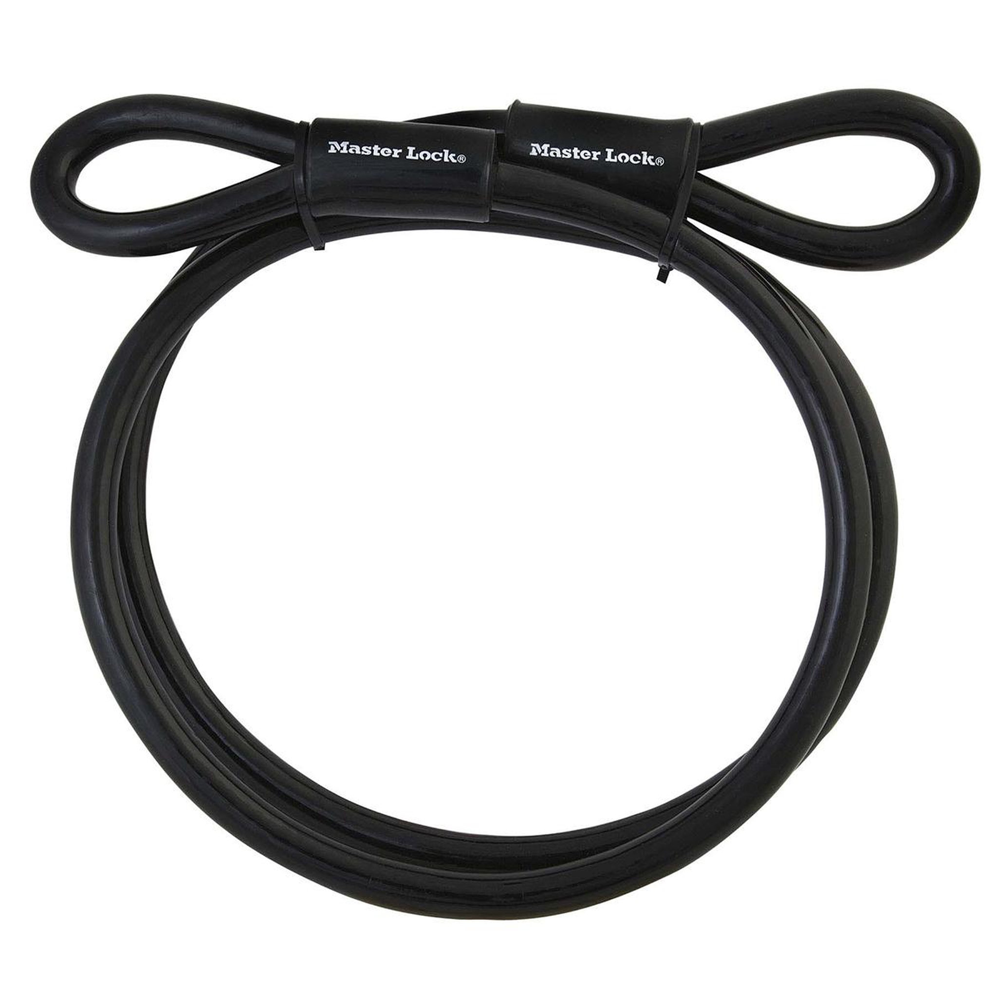 Master lock 72eurd câble antivol avec deux boucles, 4,5 m