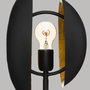 Voir la diapositive 2 : ATMOSPHERA Lampadaire en Métal  Estee  144cm Noir