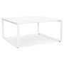 Voir la diapositive 1 : Paris Prix Bureau Design  Abigano  140cm Blanc