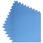 Voir la diapositive 4 : VIDAXL Tapis de sol 6 pcs 2,16 ㎡ EVA Mousse Bleu