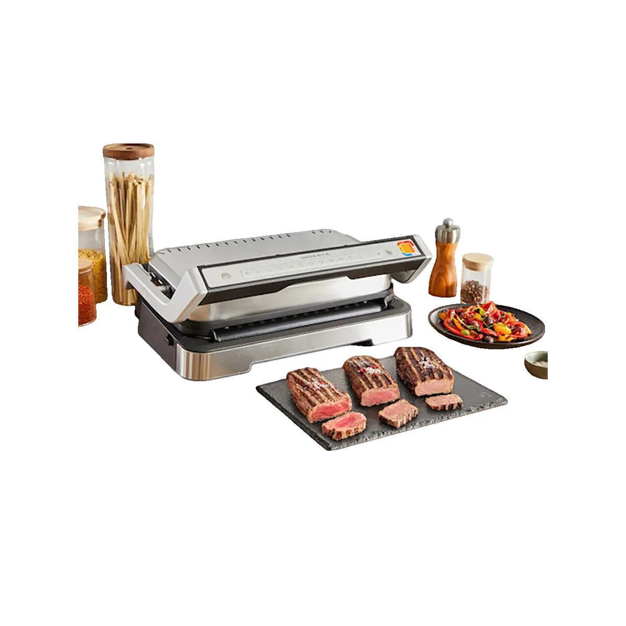 Voir la diapositive 6 : TEFAL Gril électrique OptiGrill XL gc784d30 2200W