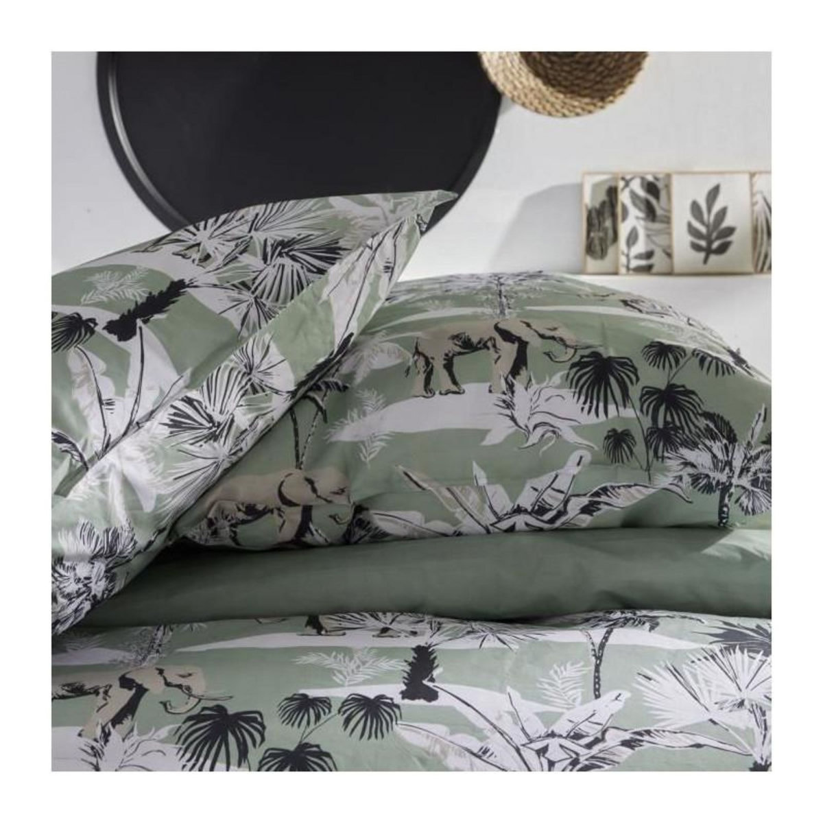 Today Parure de couette - TODAY - Sunshine 17.21 - 240x260cm - 2 personnes - Imprimée - Coton 57 fils