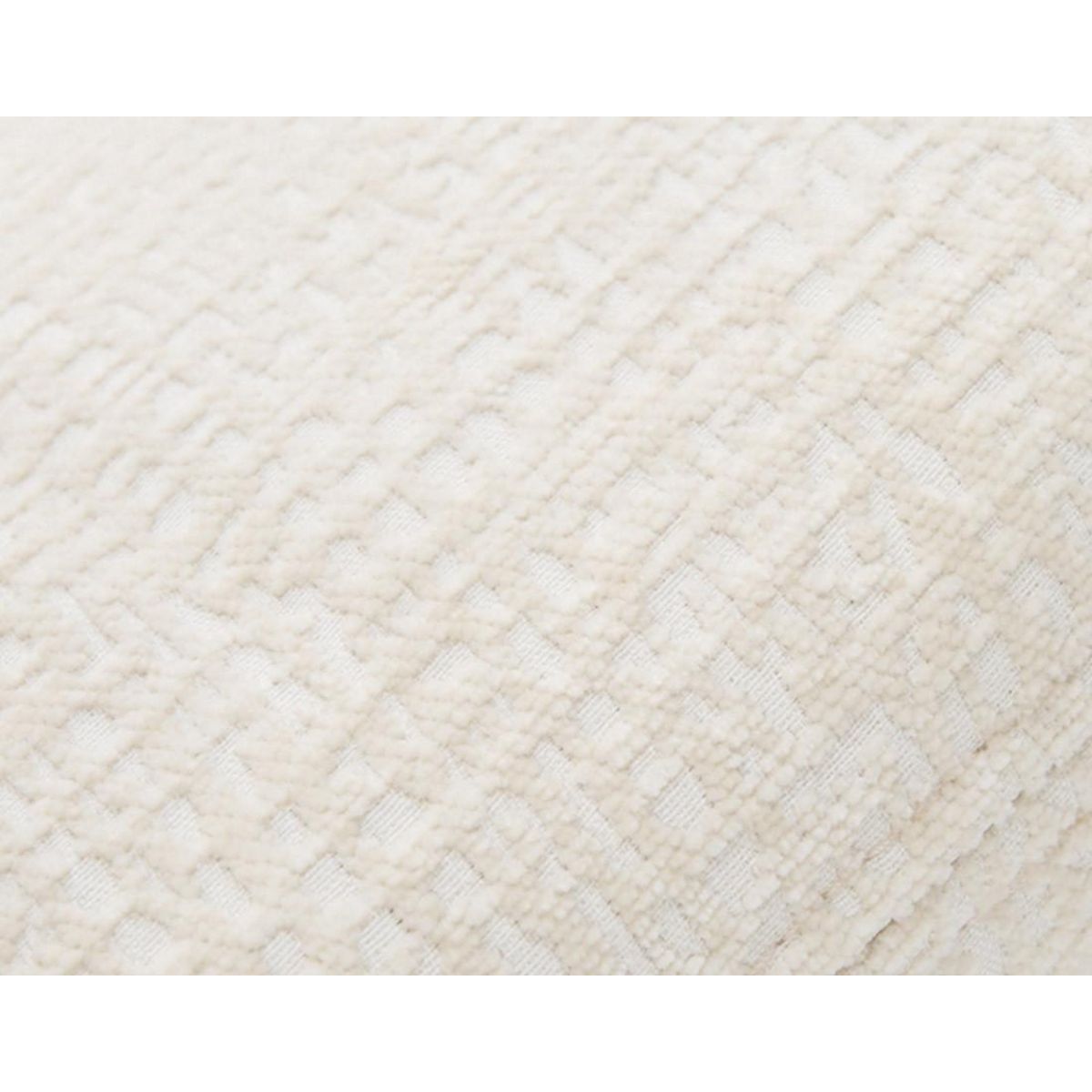 LISA DESIGN Bastille - pouf en tissu velours relief