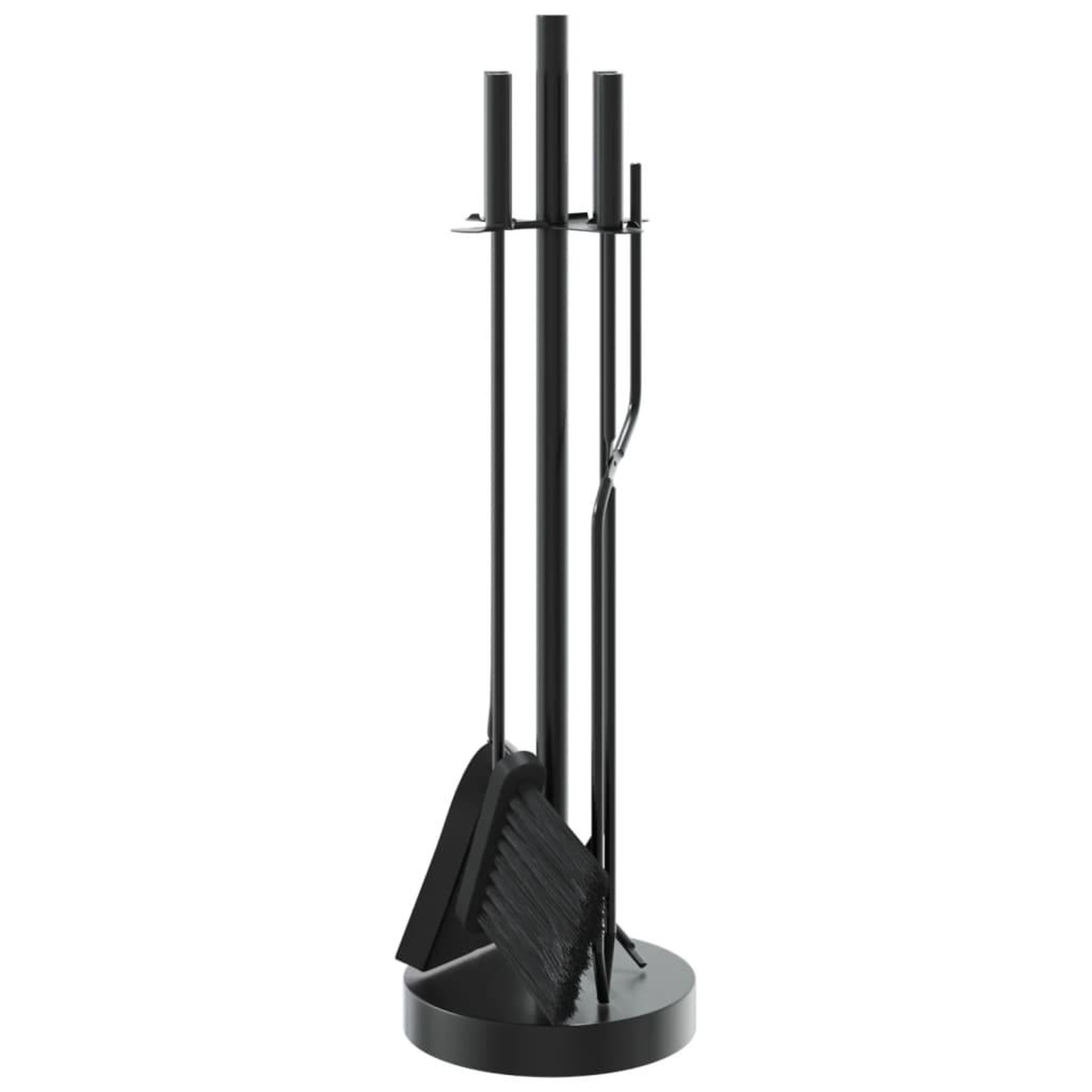 Voir la diapositive 5 : VIDAXL Set d'outils de cheminee 5 pcs 18x66 cm acier