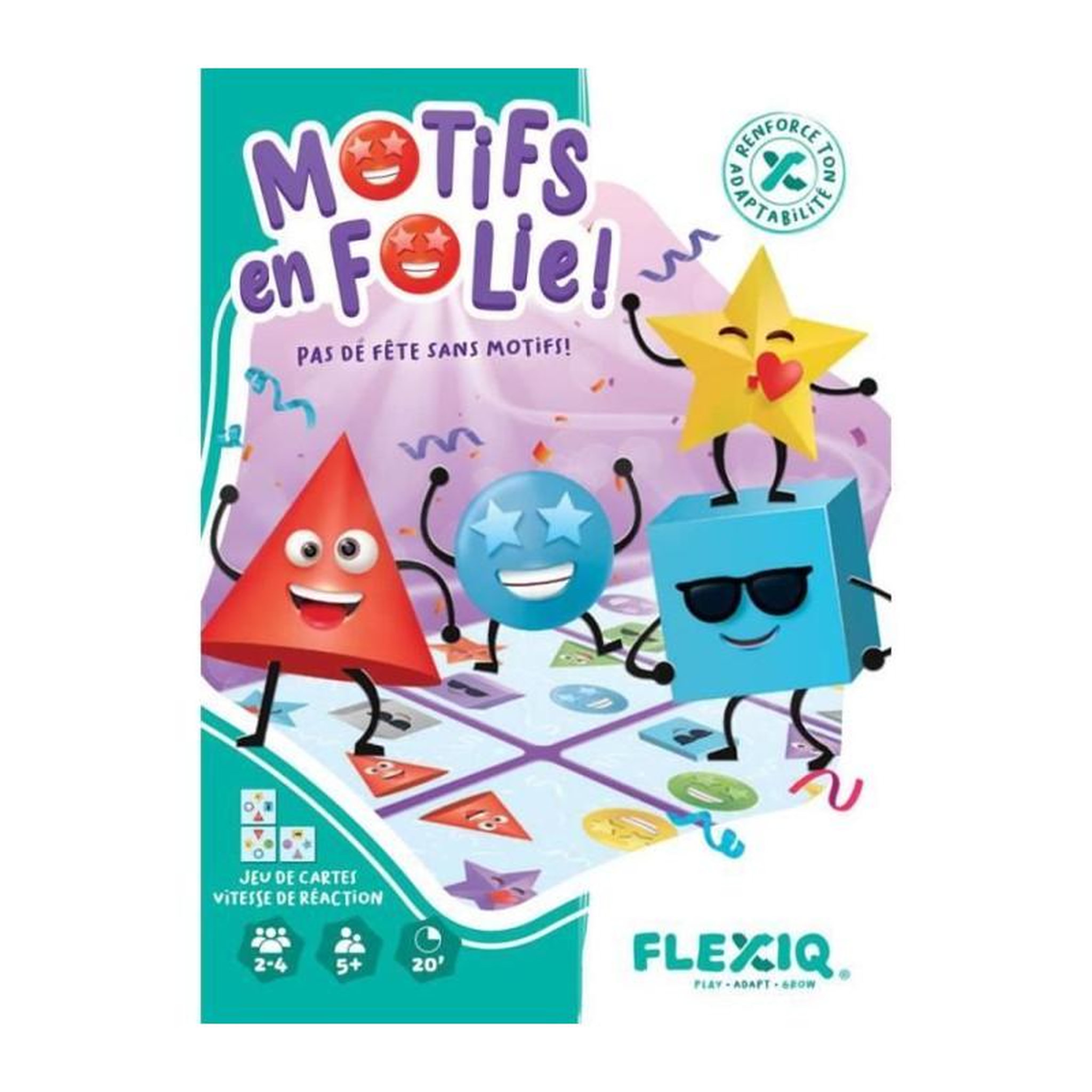Voir la diapositive 3 : Asmodee Motifs en Folie - Asmodee - Jeu amusant pour développer son sens de l'observation - Moins de 30 min - Des 4 ans