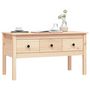 Voir la diapositive 4 : VIDAXL Table basse 102x49x55 cm Bois massif de pin
