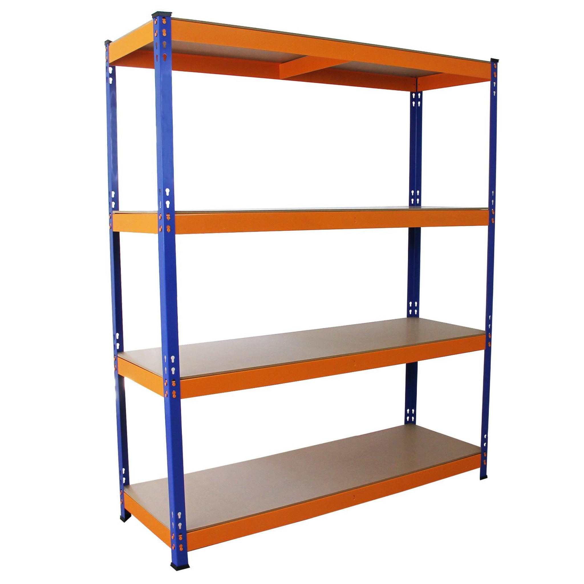 Voir la diapositive 3 : MONSTER RACKING Lot de 3 rayonnages s-rax en acier 150 x 180 x 50 cm