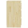 Voir la diapositive 5 : VIDAXL Table de chevet 60x36x64 cm Bois de pin massif