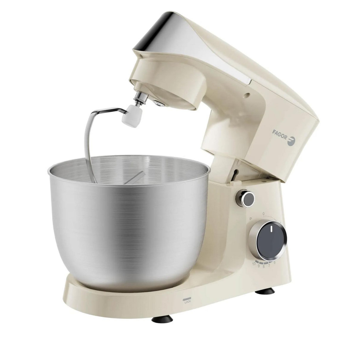 Fagor Robot sur socle 4l 1500w crème + bol de 3l - Fg5286-1