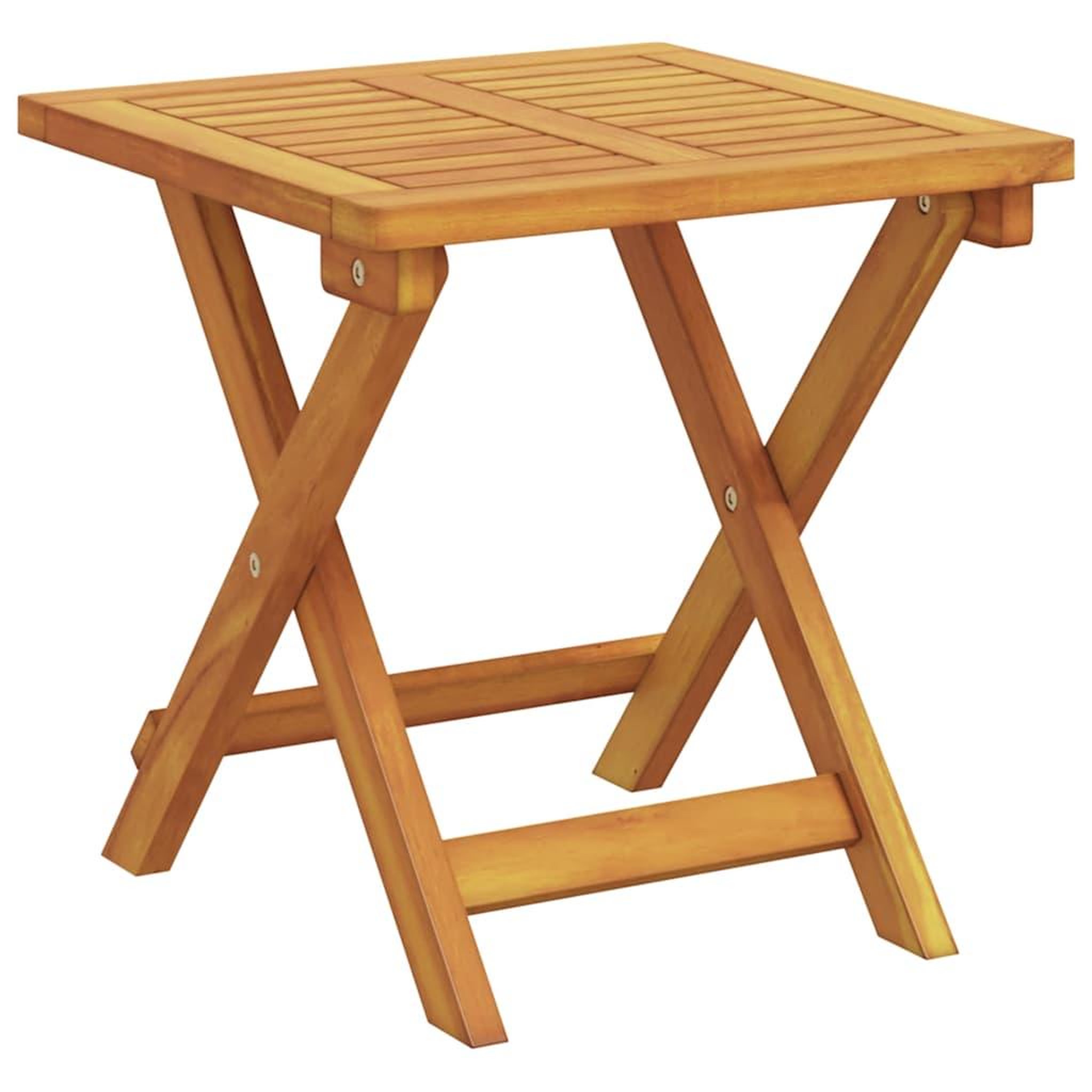 Voir la diapositive 5 : VIDAXL Chaise longue avec table bois massif d'acacia