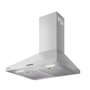 Voir la diapositive 1 : BRANDT Hotte décorative murale 60cm 624m3/h inox - BHP4612X