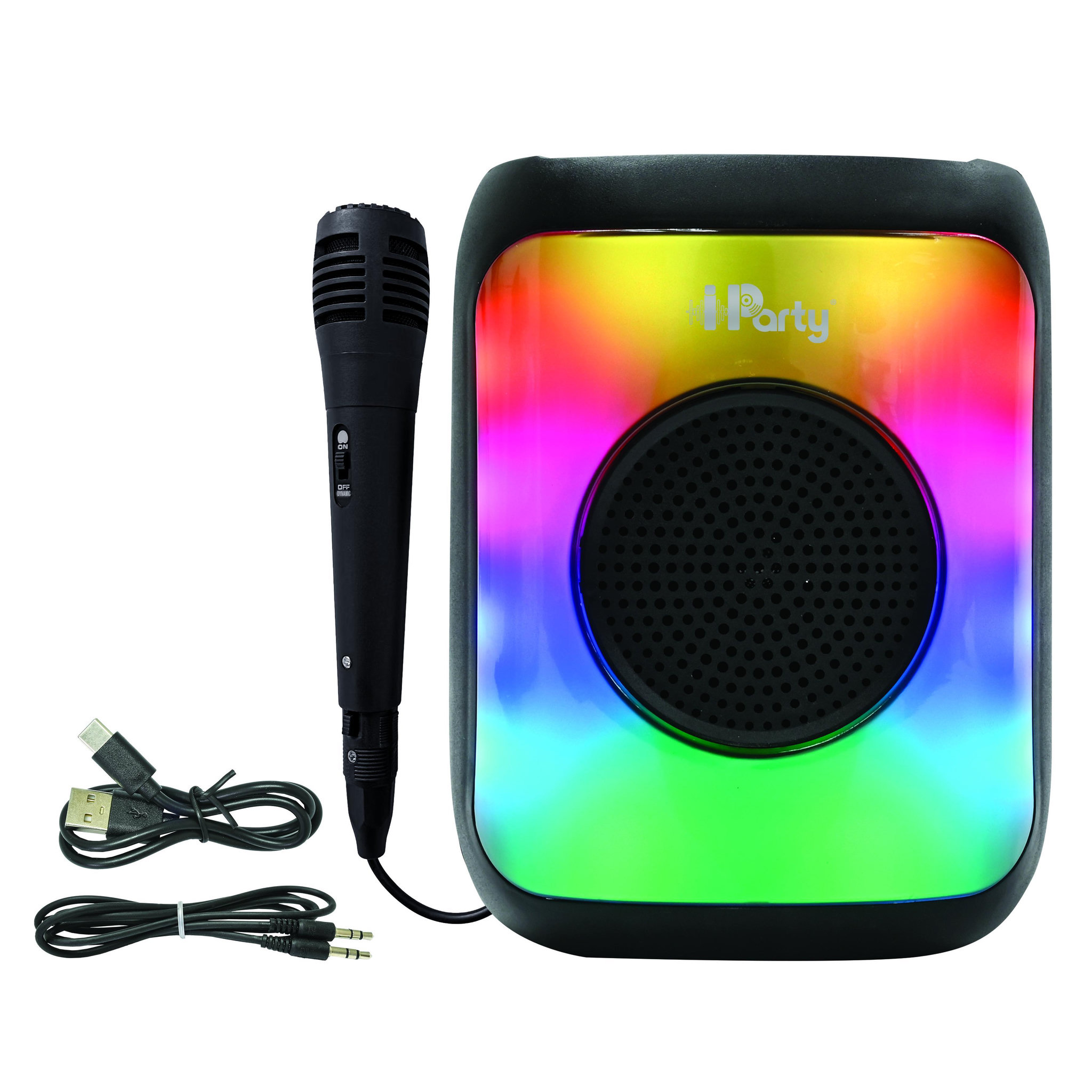 Lexibook Petite Enceinte Bluetooth® lumineuse effet flammes multicolores avec micro