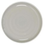 Paris Prix Lot de 6 Assiettes à Dessert  Bicolore Mania  20cm Gris