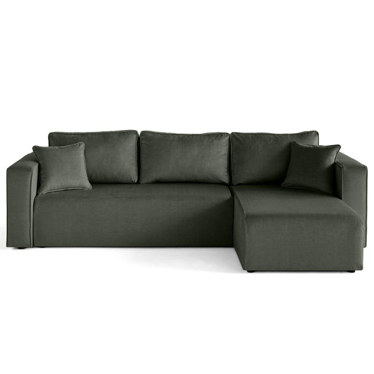 BEST MOBILIER Housse en velours pour canapé déhoussable topaze