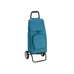 Sidebag Poussette de marché 2 roues 55l bleu canard - 8213-537