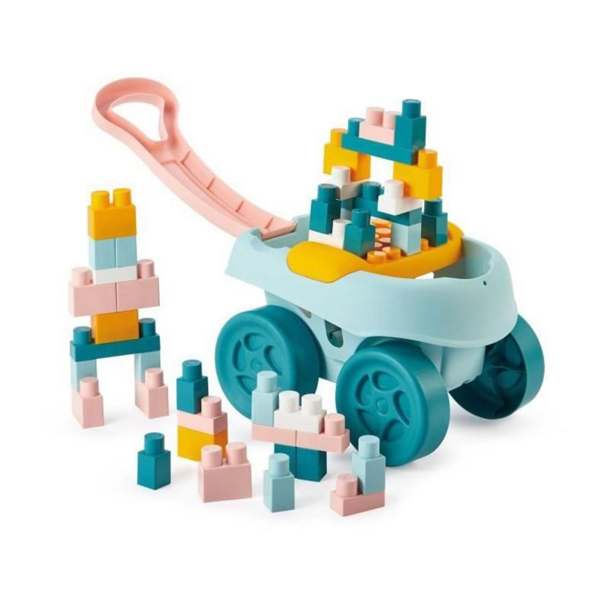 Ecoiffier ECOIFFIER 7925 BB Abrick - Chariot - 40 pieces - 12 mois - Un chariot trop pratique