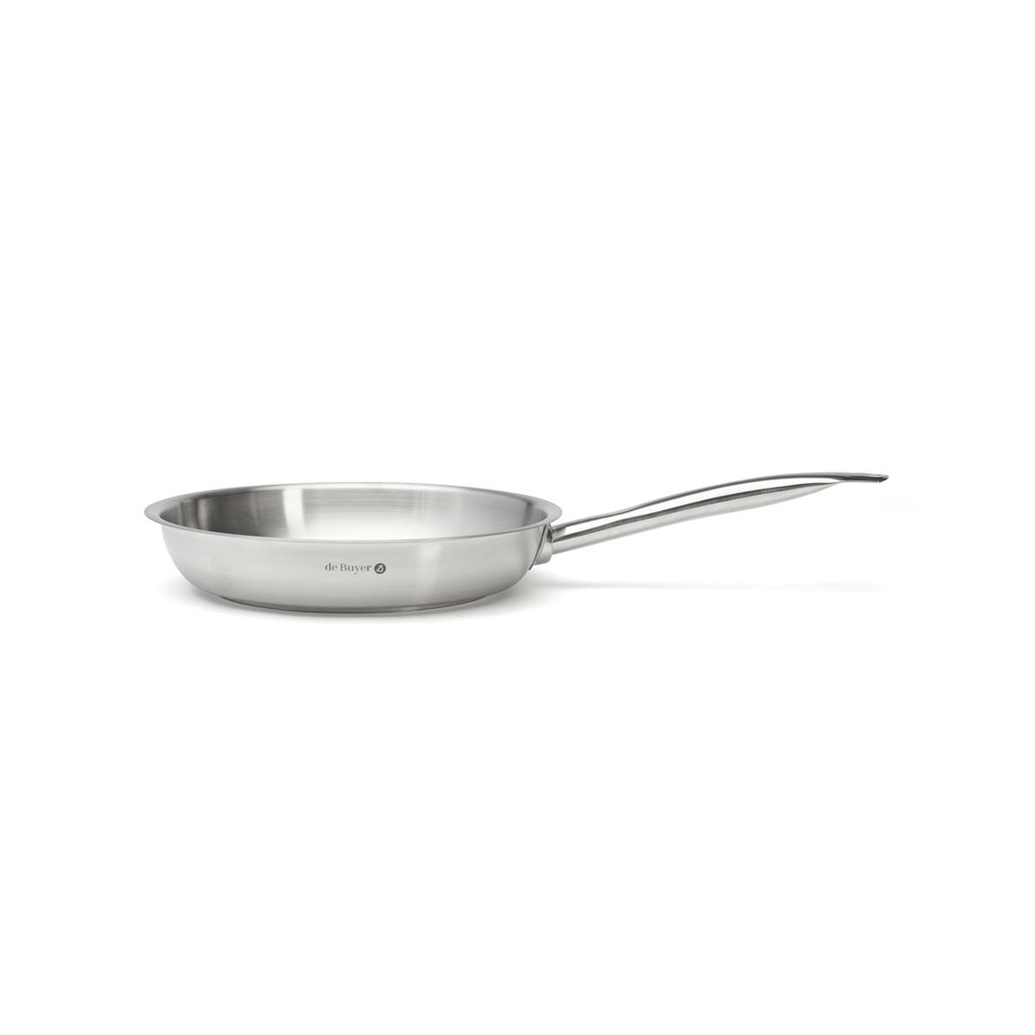 Voir la diapositive 2 : De buyer Poêle 28cm inox - 3504.28