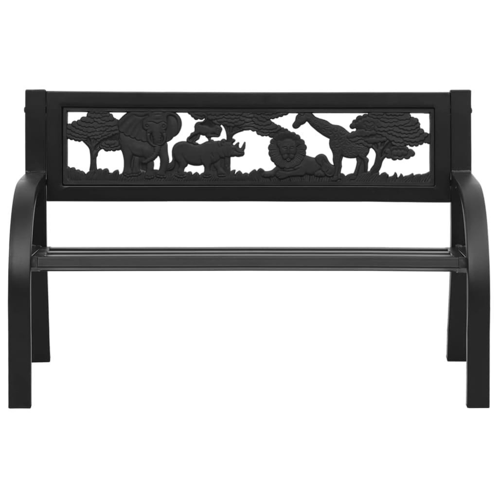 Voir la diapositive 2 : VIDAXL Banc de jardin pour enfants 86 cm acier