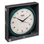 Voir la diapositive 3 : ATMOSPHERA Horloge Murale  Clarrisse  28cm Bleu Canard