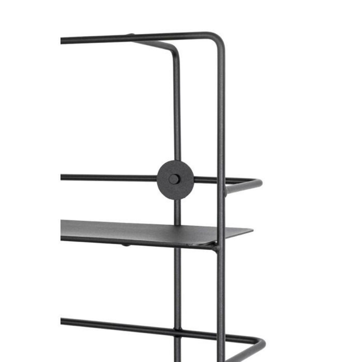 Paris Prix Étagère Murale Métal  Vivalo  103cm Noir