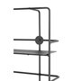 Voir la diapositive 3 : Paris Prix Étagère Murale Métal  Vivalo  103cm Noir