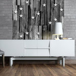 Paris Prix Papier Peint  Configuration of Stars  50x1000cm