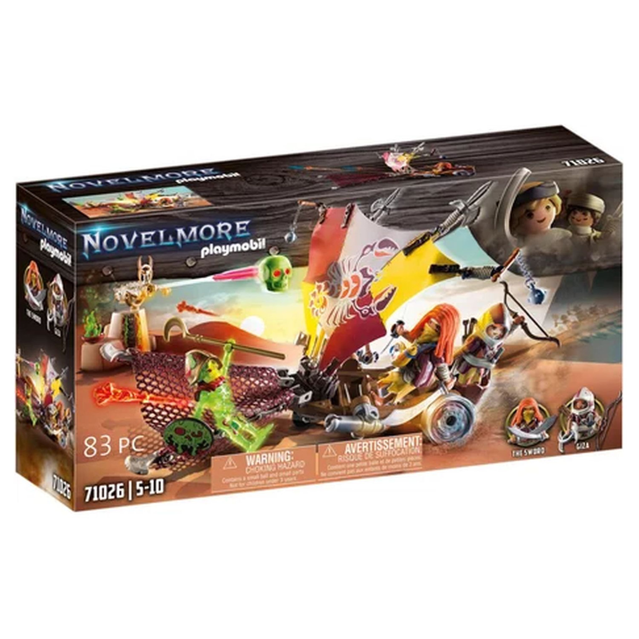 PLAYMOBIL 71026 - Sal'ahari Sands - Bolide des sables