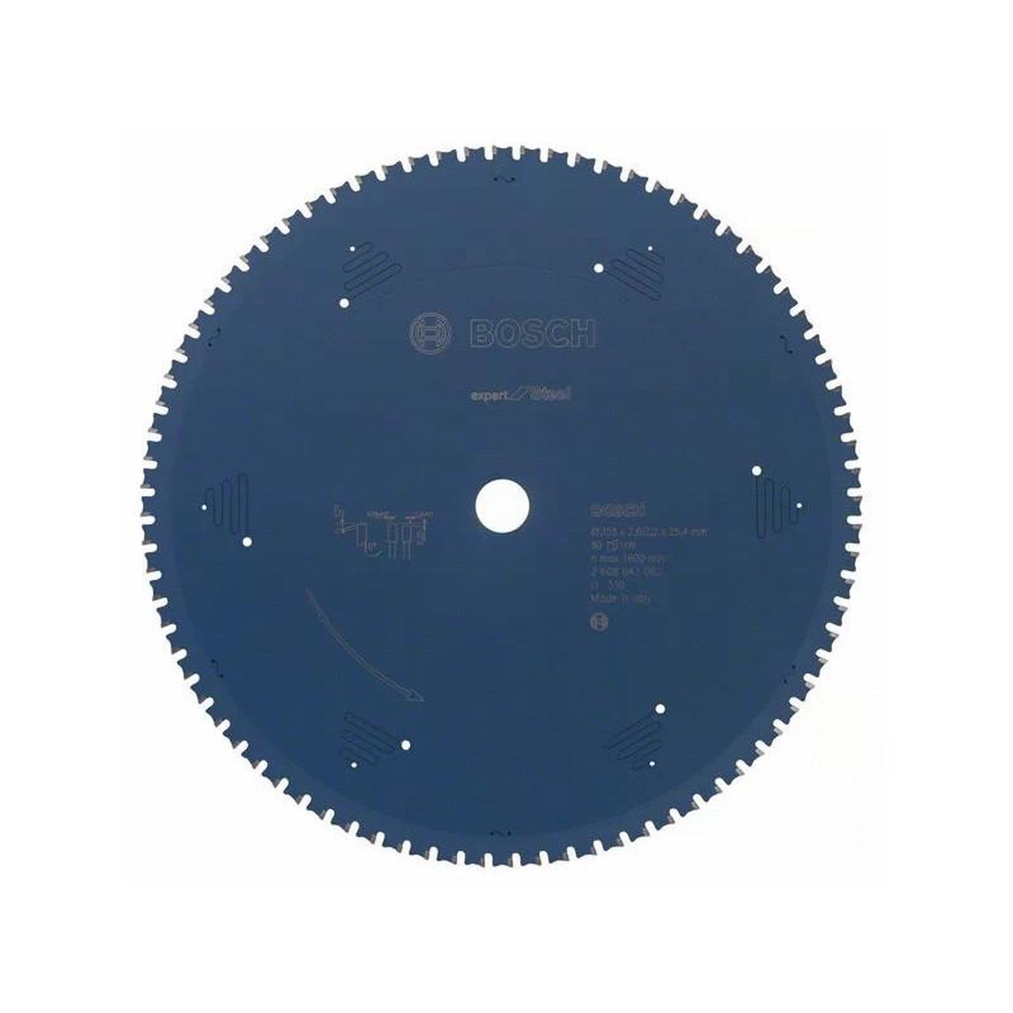 BOSCH Lame de scie circulaire pour l acier 355 x 25,4 x 2,2mm 80 dents BOSCH EXPERT 2608643062