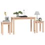 Voir la diapositive 4 : VIDAXL Tables gigognes 3 pcs Bois de pin massif