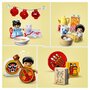 LEGO Duplo Ma ville 10411 Découvrir la culture chinoise, Jouet Éducatif, avec Figurine Panda, et Briques