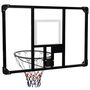 Voir la diapositive 4 : VIDAXL Panneau de basket-ball Transparent 106x69x3 cm Polycarbonate