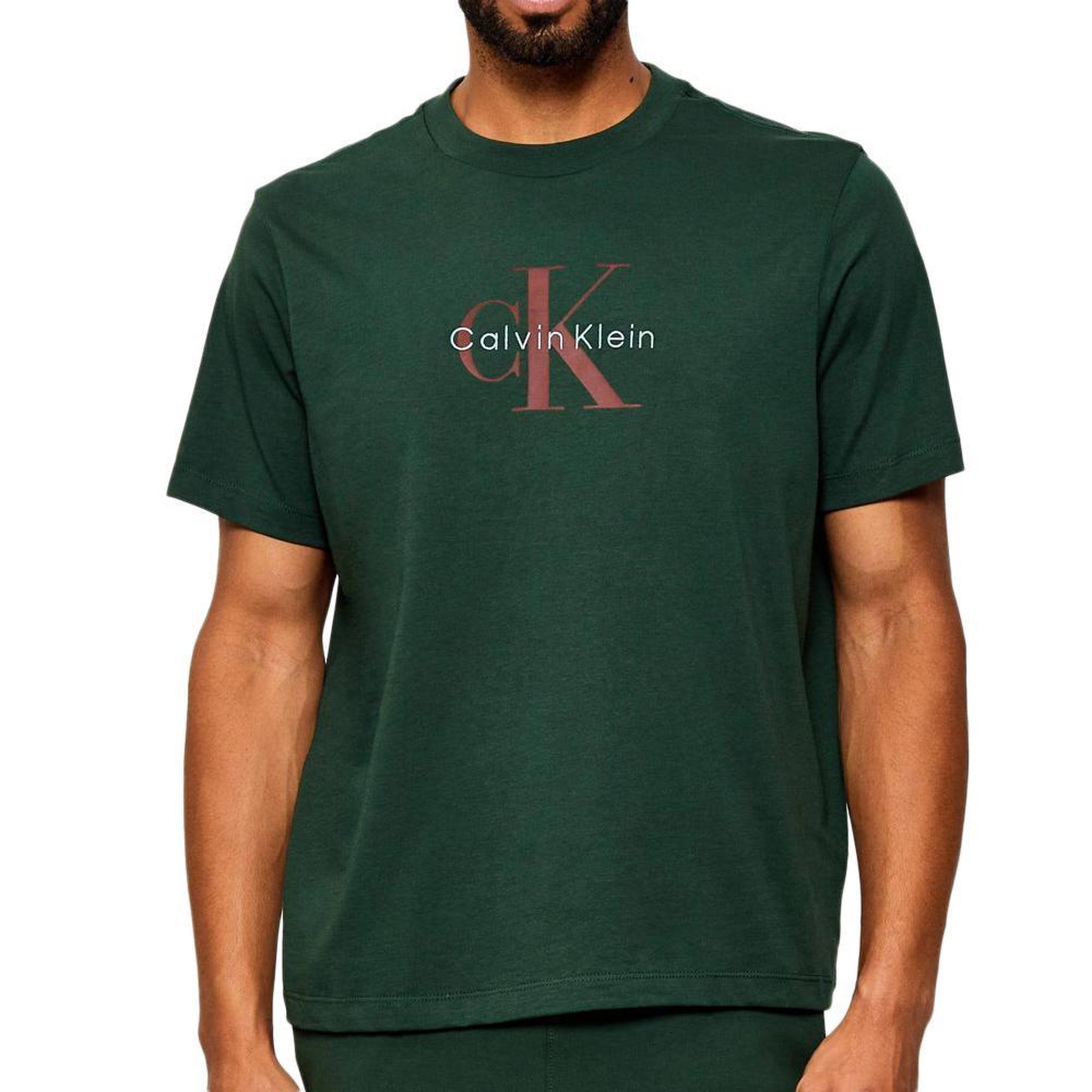 CALVIN KLEIN JEANS T-Shirt Vert Homme Calvin Klein Jeans Hero. Coloris disponibles : Vert