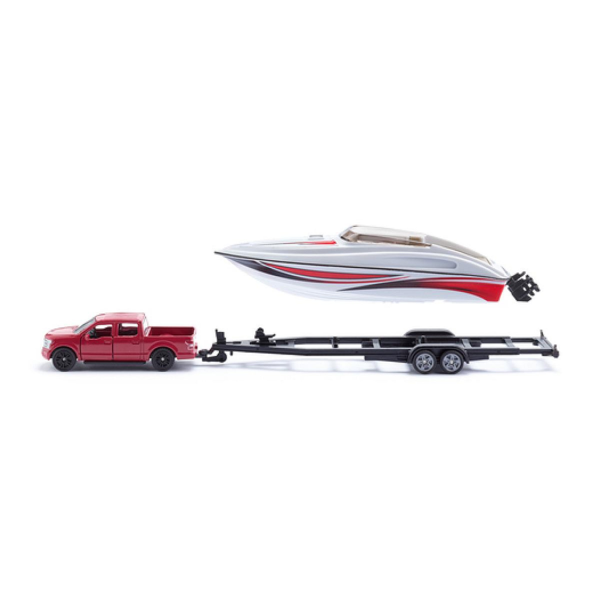 Voir la diapositive 2 : Siku Ford F150 avec bateau sportif
