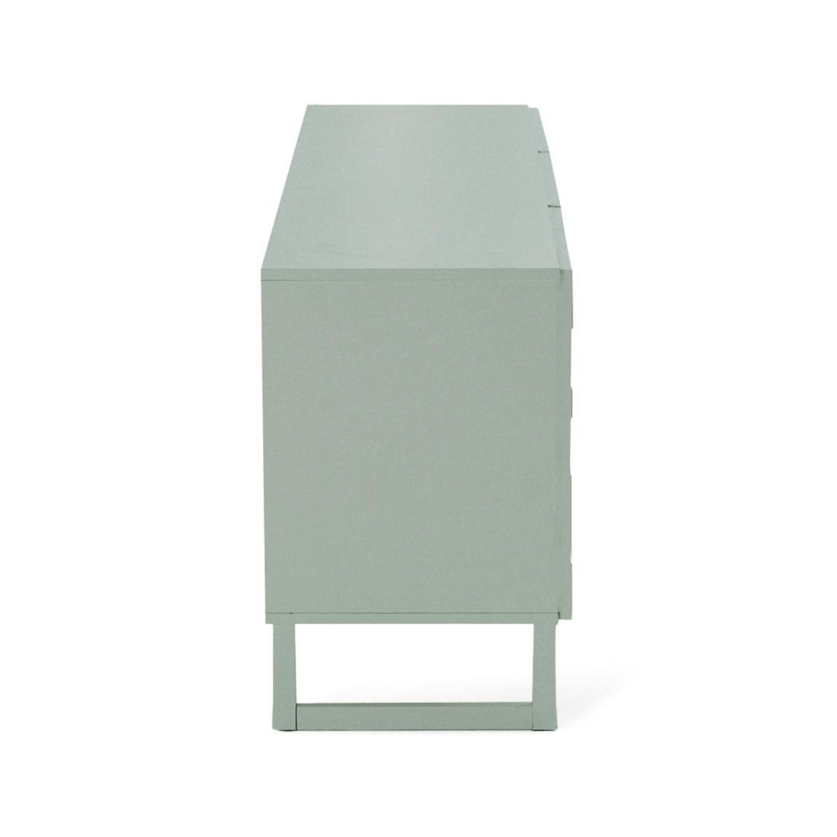 BEST MOBILIER Sofia - meuble tv - vert sauge mat - 165 cm