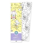 BEBES ANIMAUX. 50 MARQUE-PAGES A PEINDRE OU A COLORIER, Merci les livres
