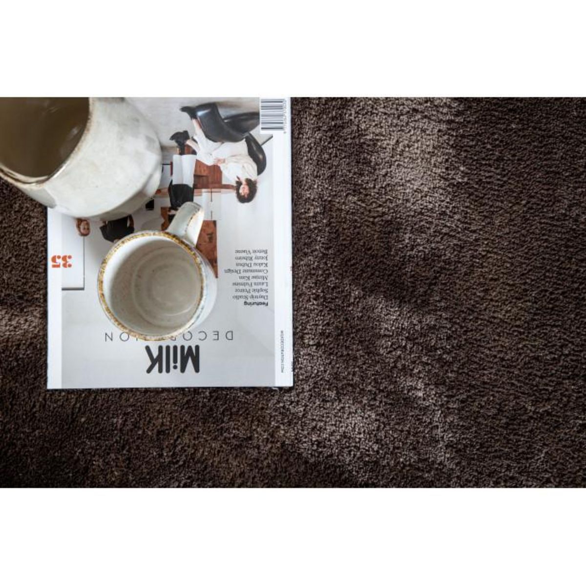 Paris Prix Tapis Déco  Blanca  200x300cm Marron